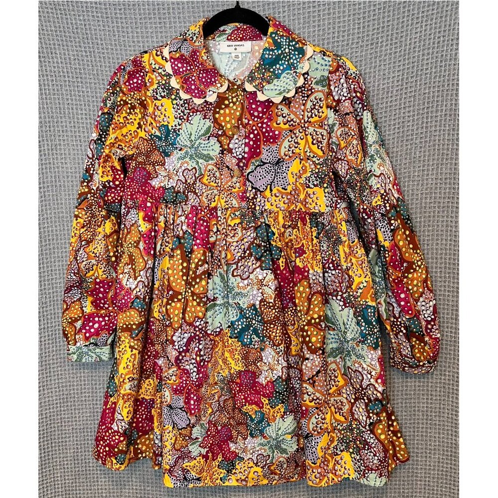 Kika Vargas x Target Anemone Floral Mini Dress XXS